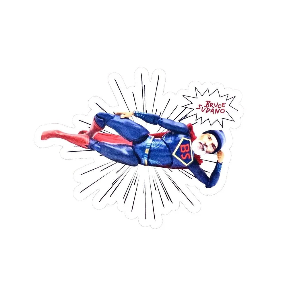 Super Bruce Sticker